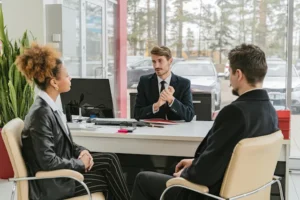 Team-Meeting im Büro der B.W. Vertrieb GmbH