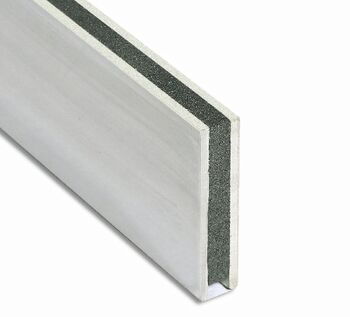 Sandwichprofil aus Edelstahl, verstärkte Ausführung