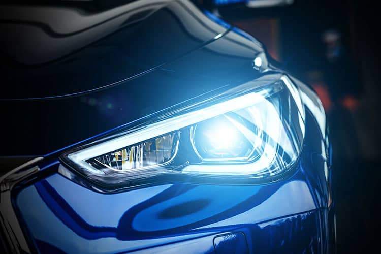 Lichtstreuadditiv für Scheinwerfergehäuse