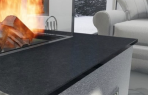 Kaminabdeckplatten