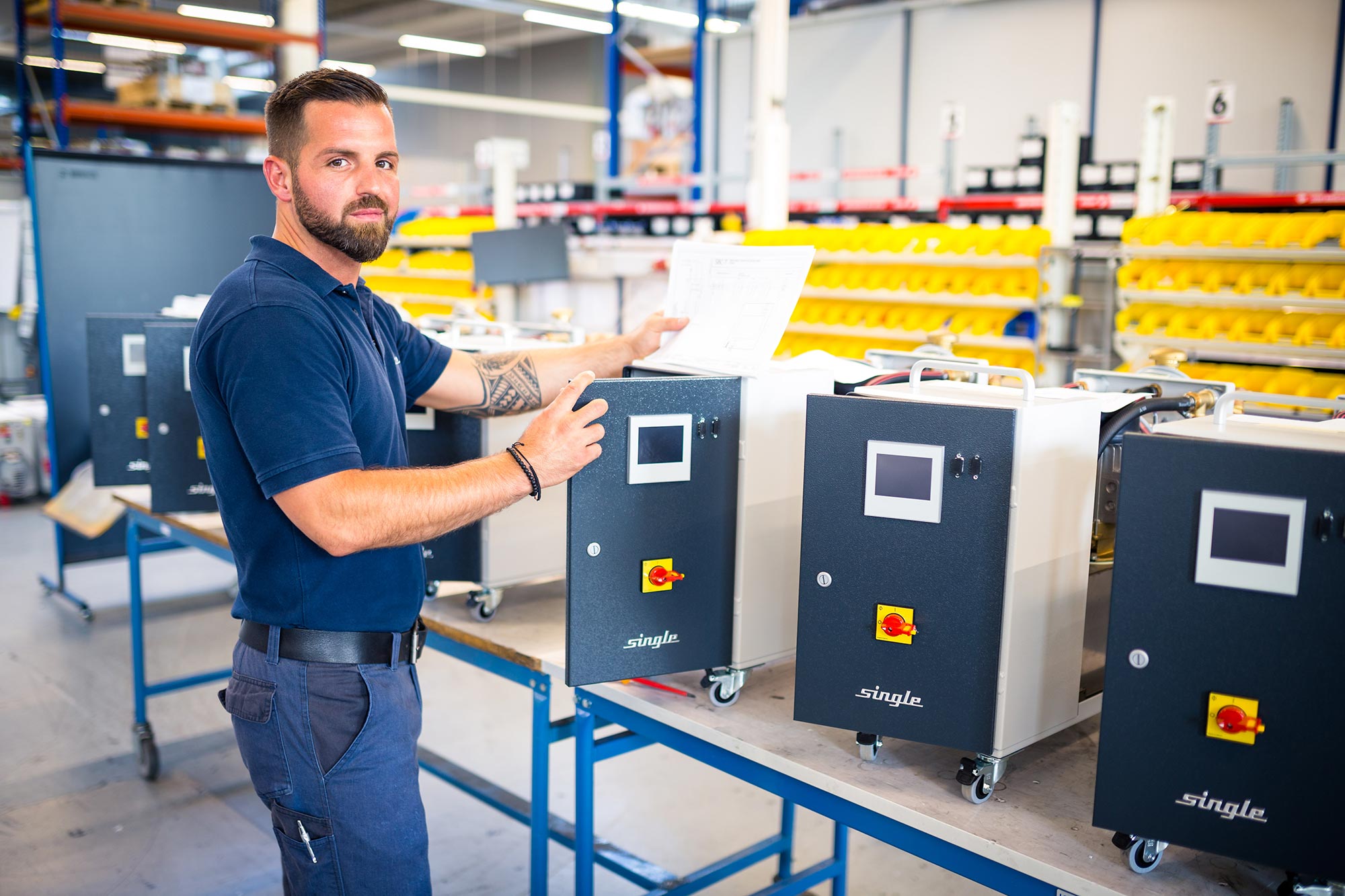 Mitarbeiter bei SINGLE