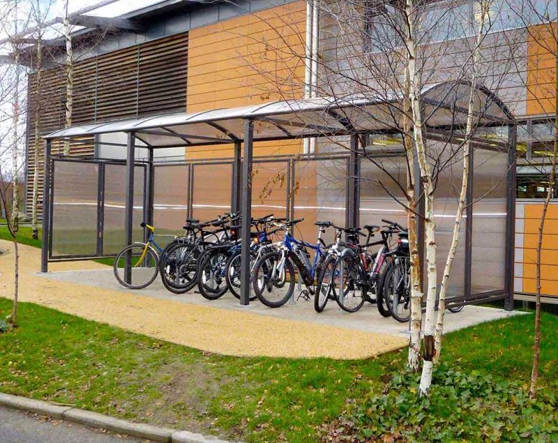 Fahrradüberdachung