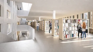 Kantons- und Universitätsbibliothek Fribourg mit ECOPact+