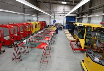 Kabine für Kommunal­fahrzeug