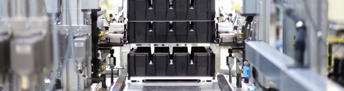 Palettiersysteme für gängige Container- und Produkttypen