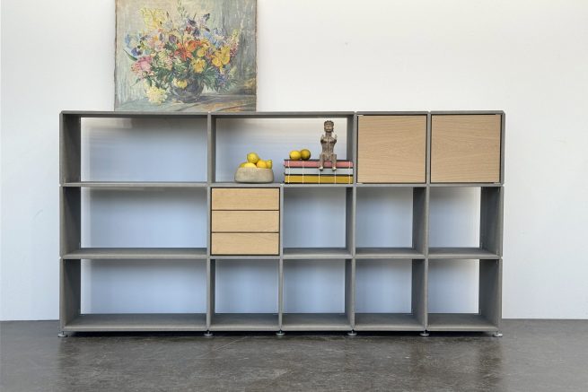 Bauplatte HDF grau