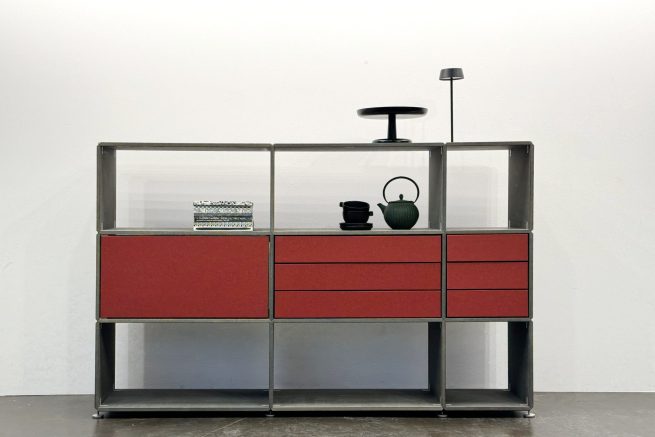 Bauplatte rot