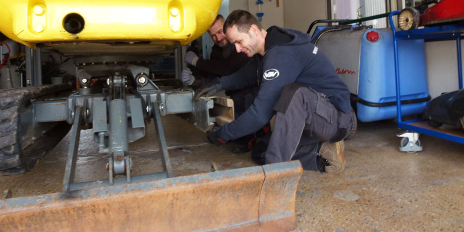 Baumaschinen für den Tiefbau