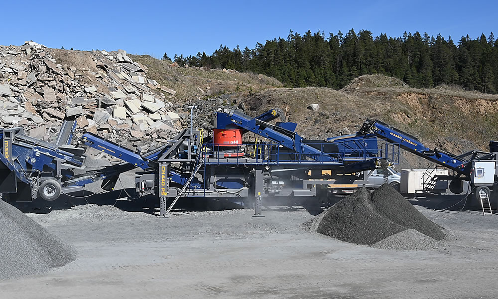 Brechanlage