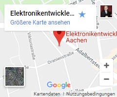 Standort Aachen (Kartenausschnitt)