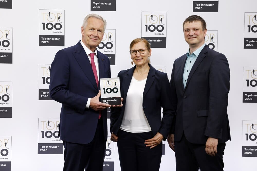 TOP 100 Award 2026: Auszeichnung als eines der innovativsten mittelständischen