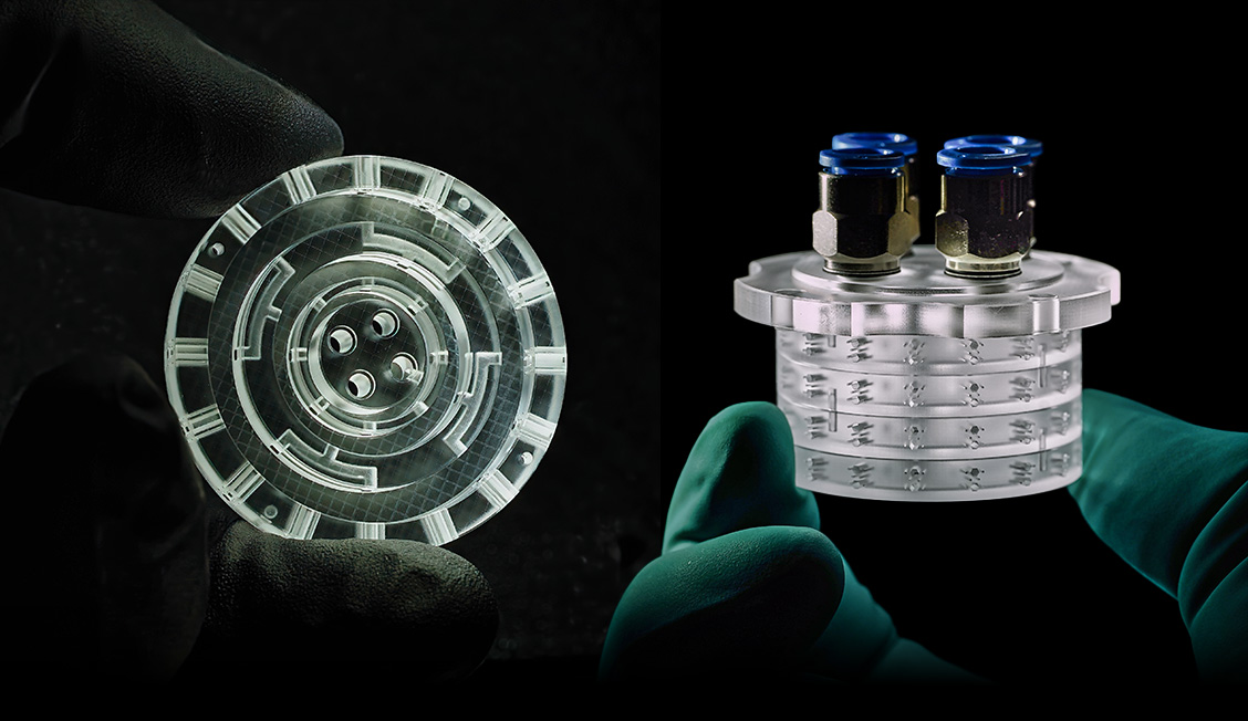 3D-Beschichtungskopf für homogene Gasverteilung