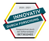 Siegel „Innovativ durch Forschung“