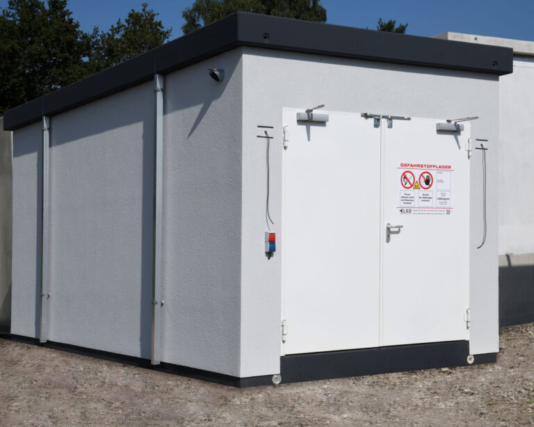Betonmodul für Schallschutz/Trafostation