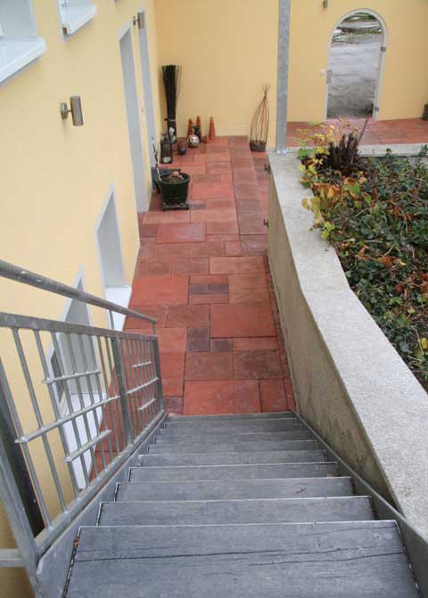 Gartengestaltung mit Beton-Elementen