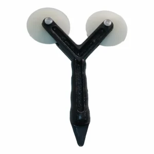 Double nylon corner roller for sliding doors