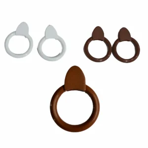 Ring pull handle for drawers