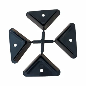 90° L-angle for furniture assembly