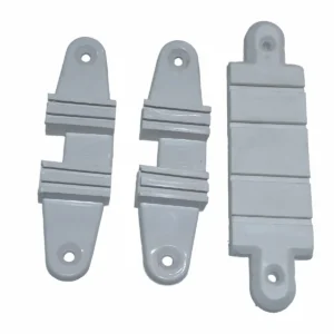Heavy-duty plastic hinge band (butt hinge)