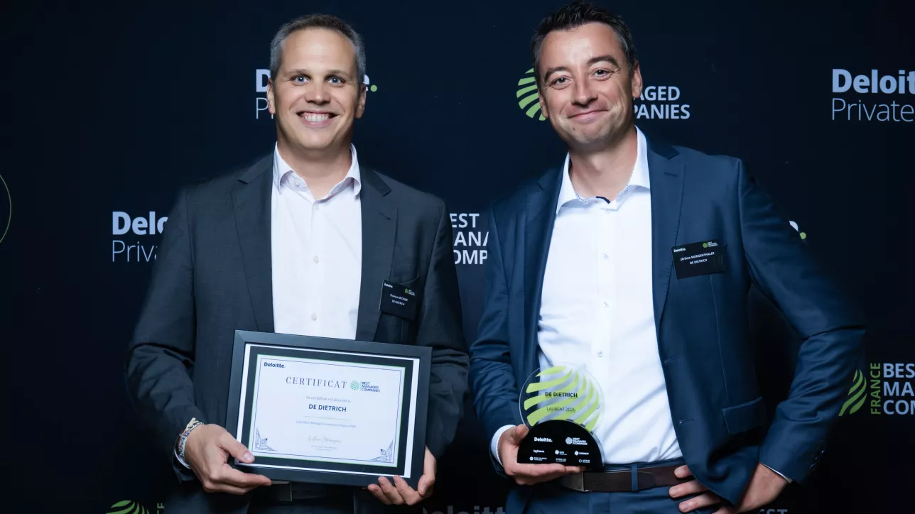 De Dietrich als Best Managed Company 2026 ausgezeichnet