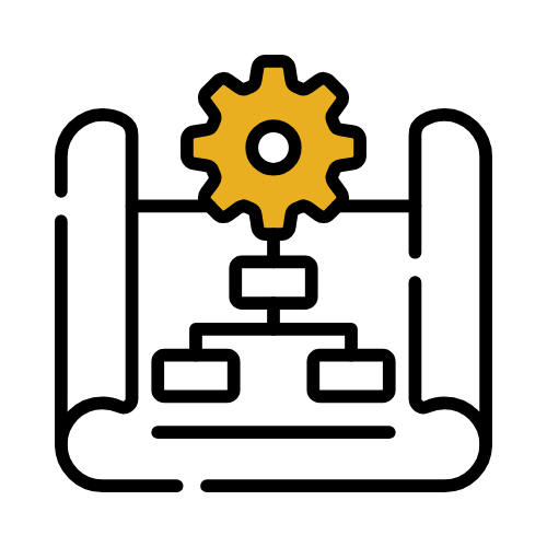 Durchführung von Aufbau und Service