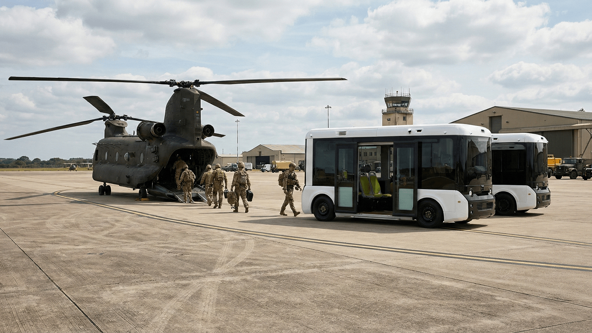 Militärischer Transportmover