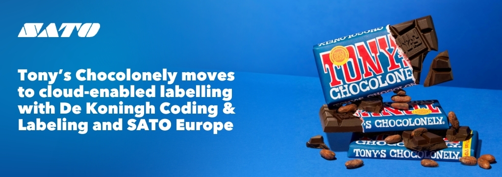 Tony's Chocolonely mit cloudbasierter Etikettierung