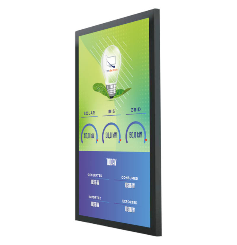 Solaranzeige Outdoor-Monitor