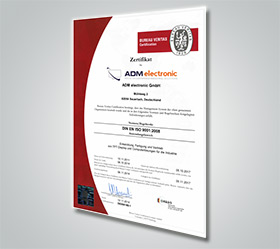 Zertifikat DIN EN ISO 9001