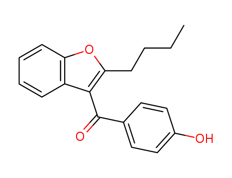 2-Butyl-3-(4-hydroxybenzoyl)benzofuran (CAS 52490-15-0)