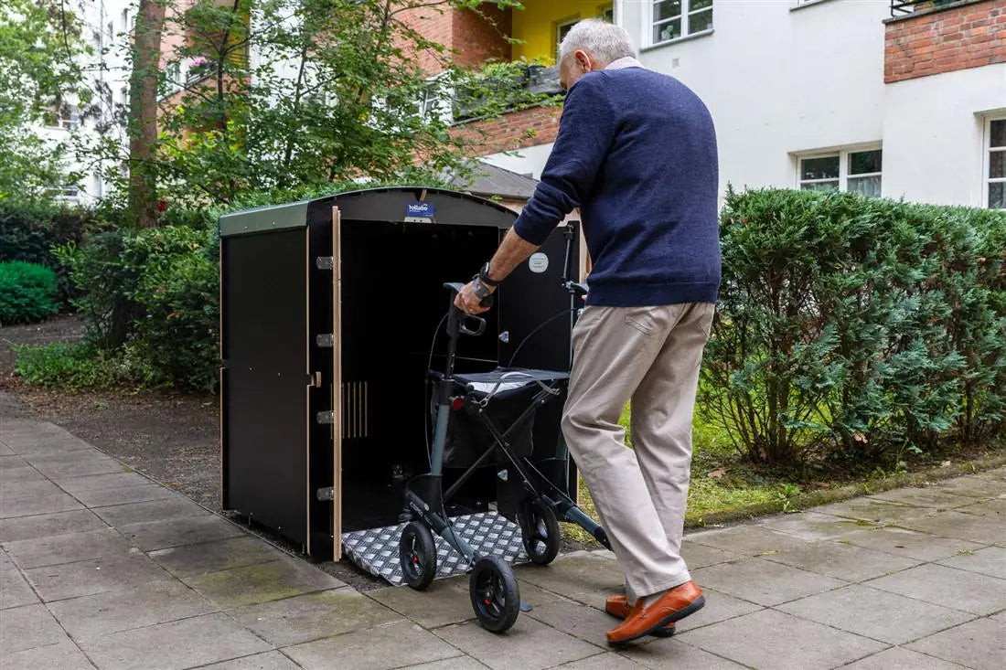Rollator- und Rollstuhlbox (rollabo, 6 Größen)