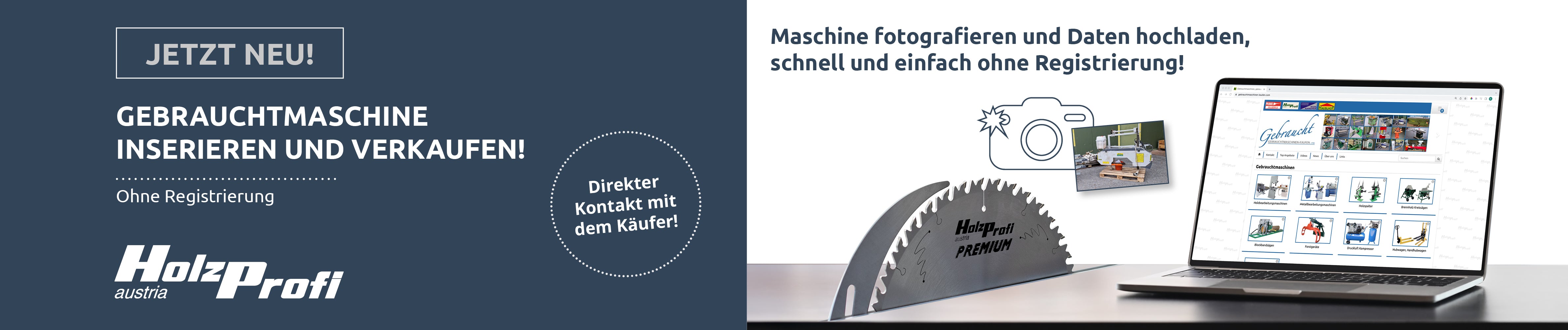 Gebrauchtmaschinen-Plattform