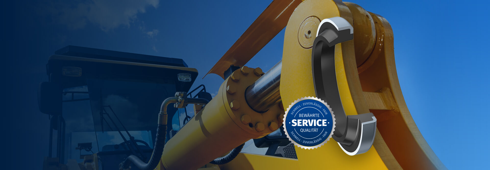 Hydraulikdichtsysteme für schwerste Bedingungen
