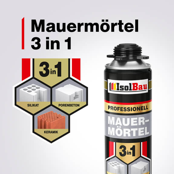 Mauermörtel 3in1
