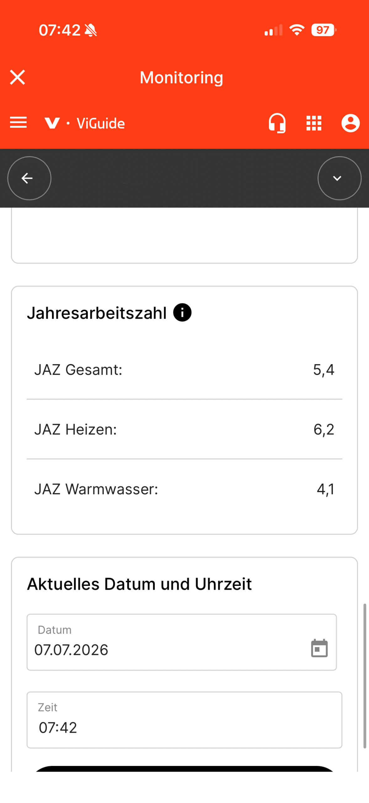 VI Care App Monitoring