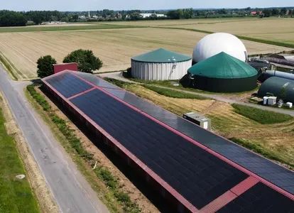 Photovoltaikanlage für Landwirtschaft und Gewerbe