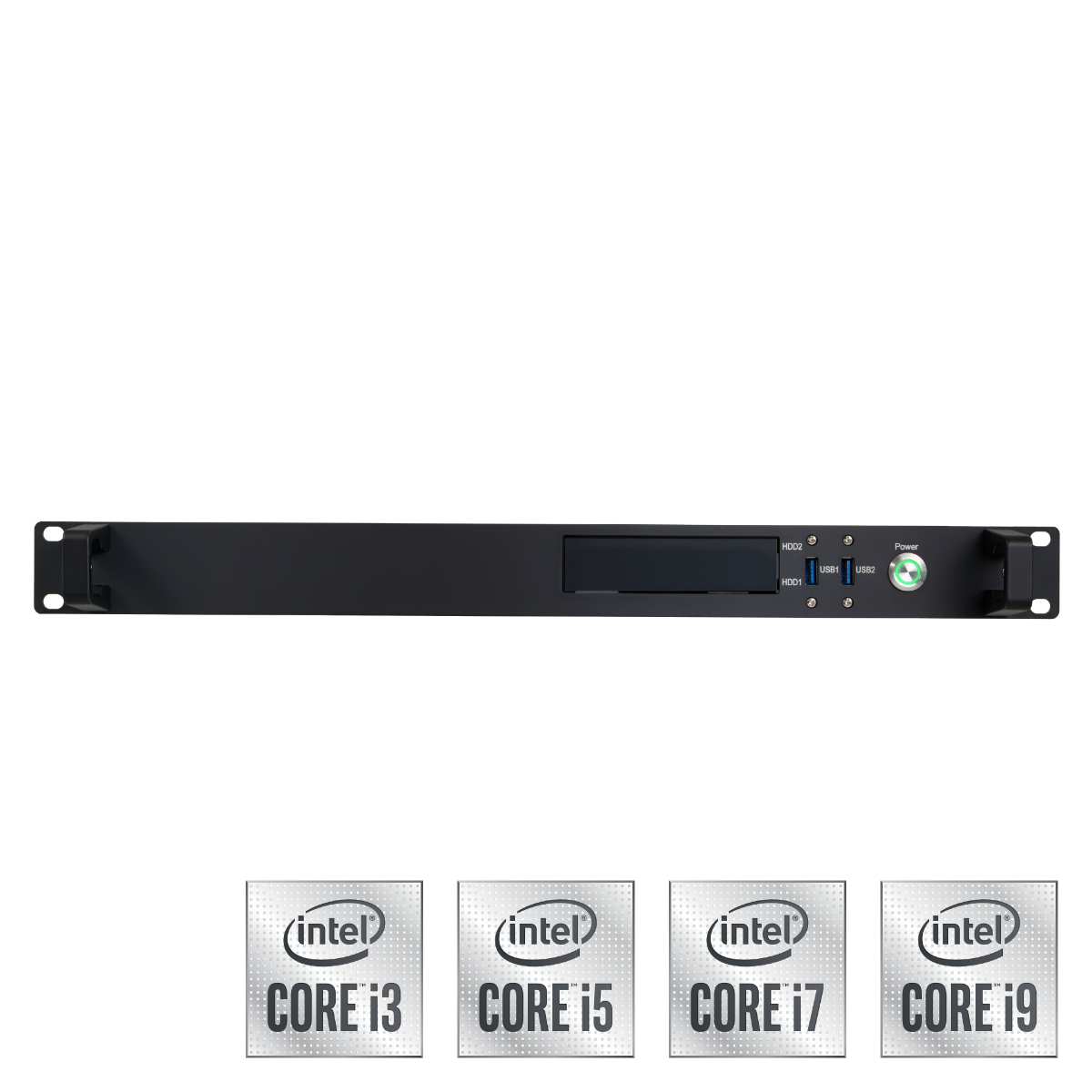 1HE Industrie PC Fanless