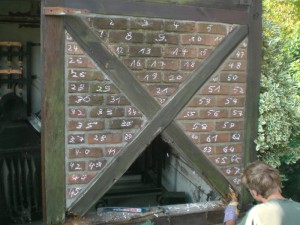 Holzstufe für Treppe