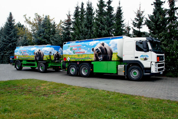 BHG LKW mit Anhänger