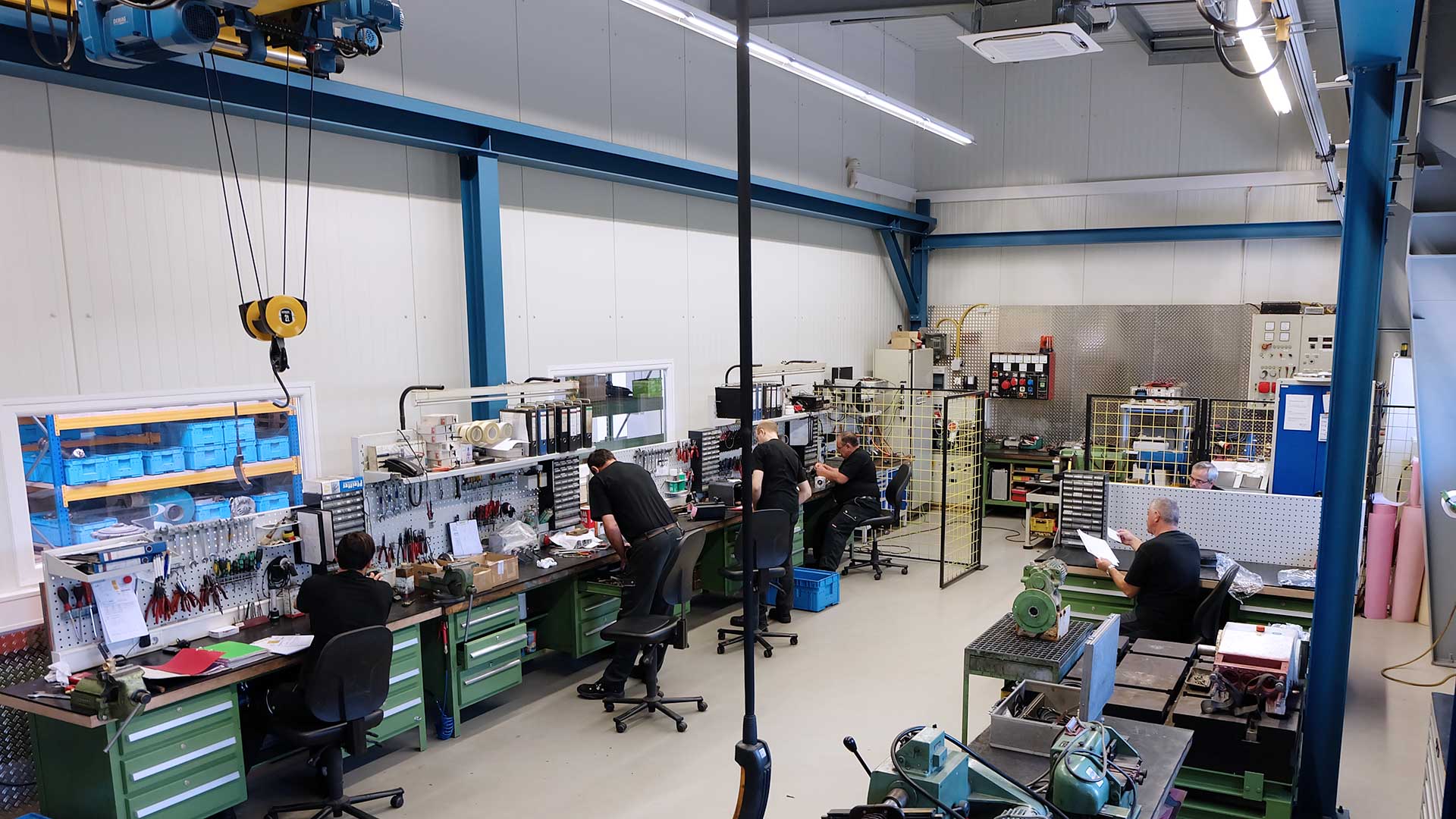Werkstatt Elektromaschinenbau