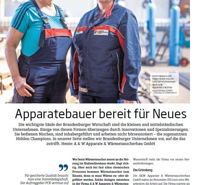 Fertigungsstandort Schwedt/Oder