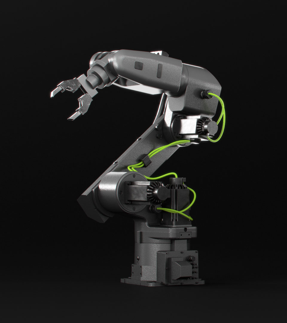 3D-Rendering eines CAD-Modells