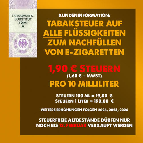 Informationen zur Liquidsteuer