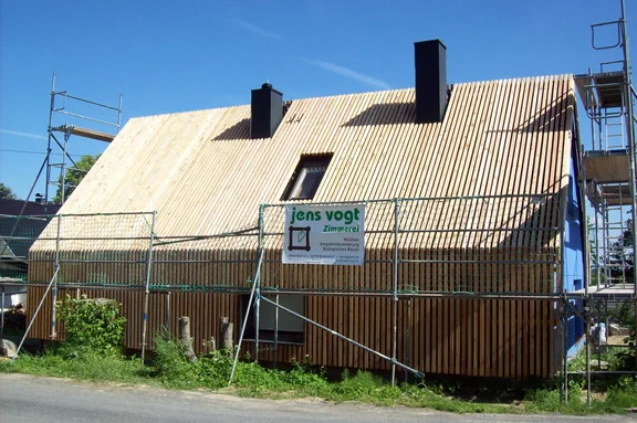 Individuelle Hausverkleidung