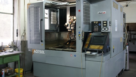 Drahterodieren mit der Sodick AQ 750 L