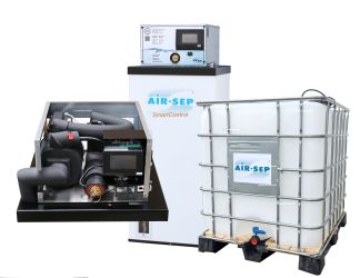 AIR-SEP® mit PE-Nachspeisebehälter