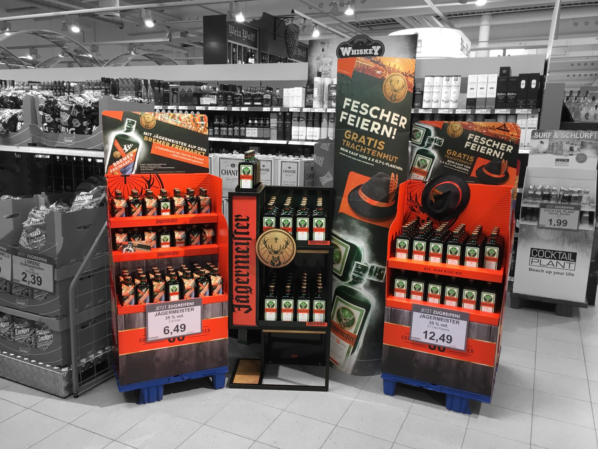Promostand Jägermeister