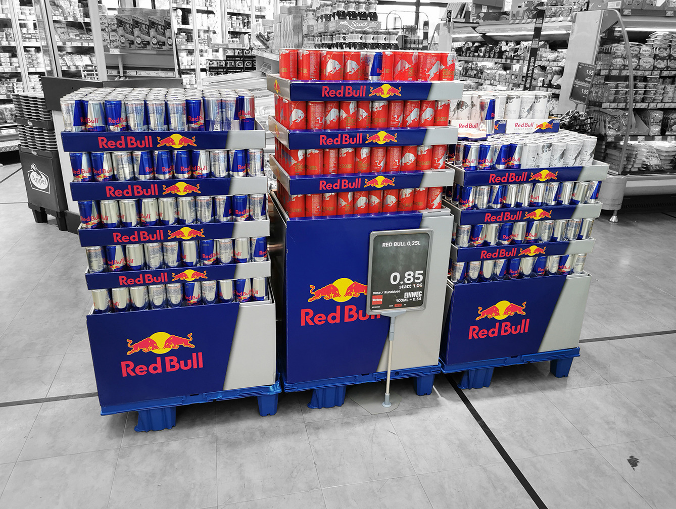 POS-Display Red Bull