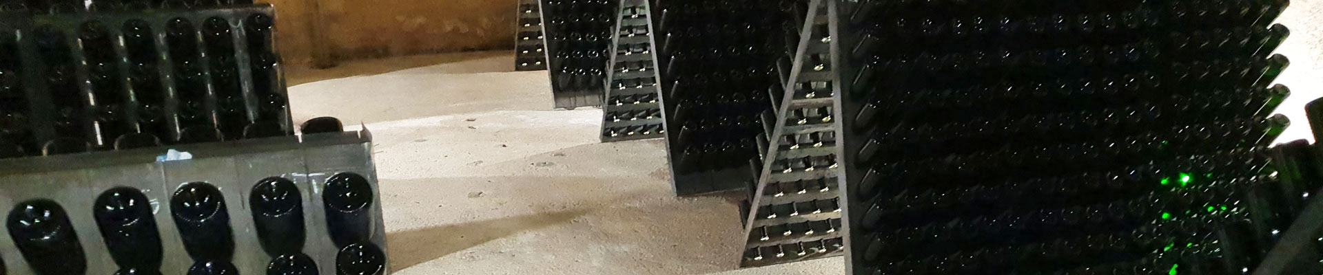 Riesling Sekt brut, Klassische Flaschengärung