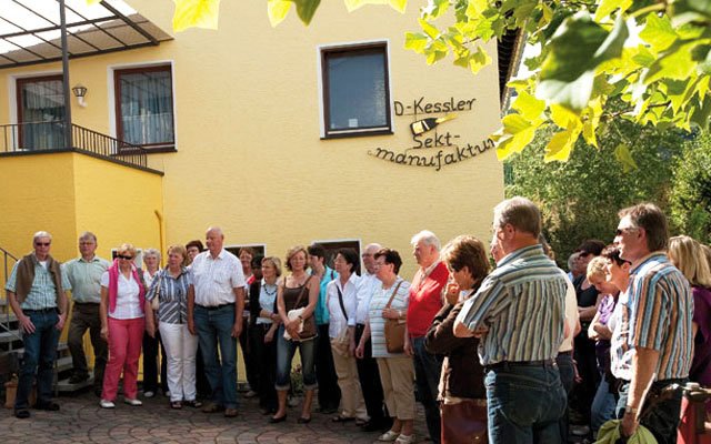 Kellerführung mit Sektprobe